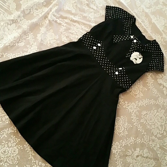 Hell Bunny Dresses & Skirts - New HELL BUNNY RETRO ROCKABILLY POLKA DOT DRESS